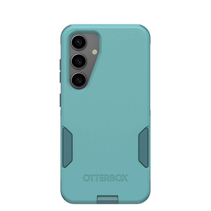 OtterBox Samsung Galaxy S25 (Only) - Commuter Series Case - Riveting Way (Teal) - Slim & Tough - Pocket-Friendly - with Port Protection - Non-Retail Packaging