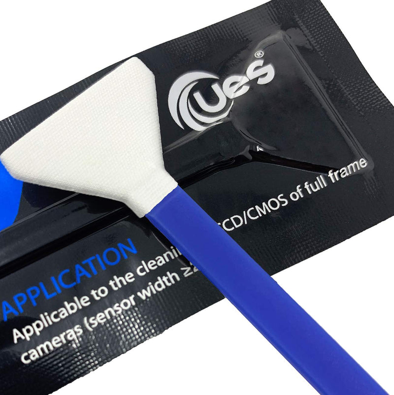 UES DSLR Camera Sensor and Lens Cleaning Travel Kit: Full-Frame Sensor Cleaning Swab, Cleaner, Air Blower, Microfiber Cloth, Lens Cleaning Pen, Lens Paper Full-Frame Cleaning Kit