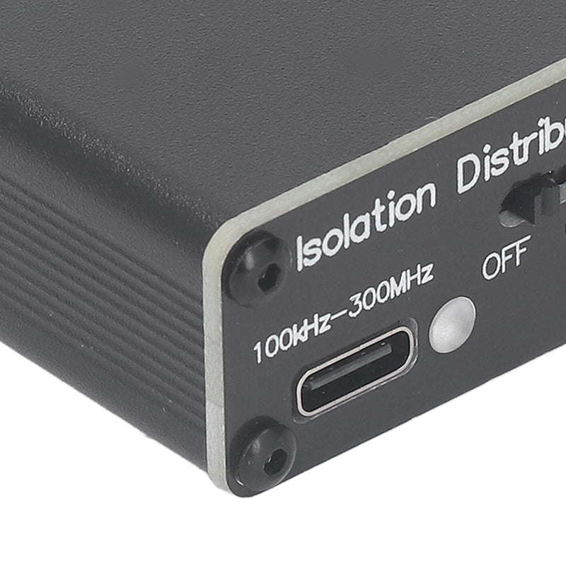 Active RF Splitter Isolation Distributor, Wide Frequency Range, Isolator at Input, Suitable for RF Distribution, Clock Sources