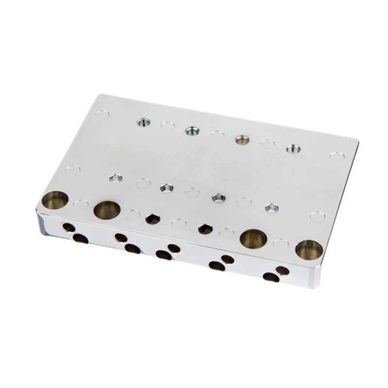 [AUSTRALIA] - Fender HiMass 5-String Bass Wide Bridge Assembly with Zinc Saddles - Chrome 