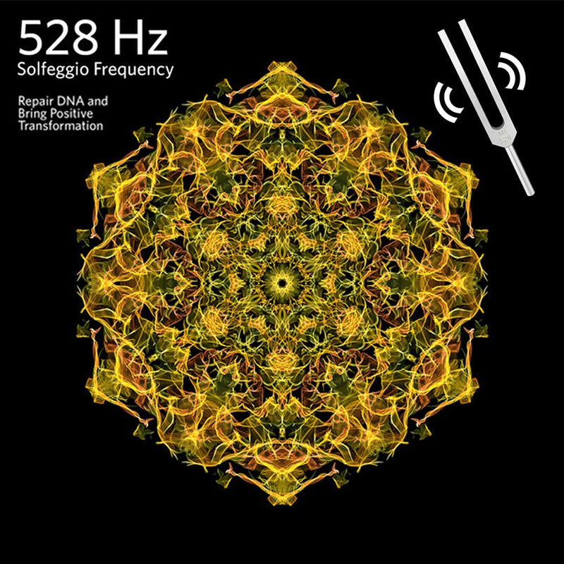 Tuning Forks for Healing 528 Hz Weighted Tuning Fork 528hz Heart Chakra DNA Repair Sound Aluminum Alloy Diapason Medical Tuning Forks
