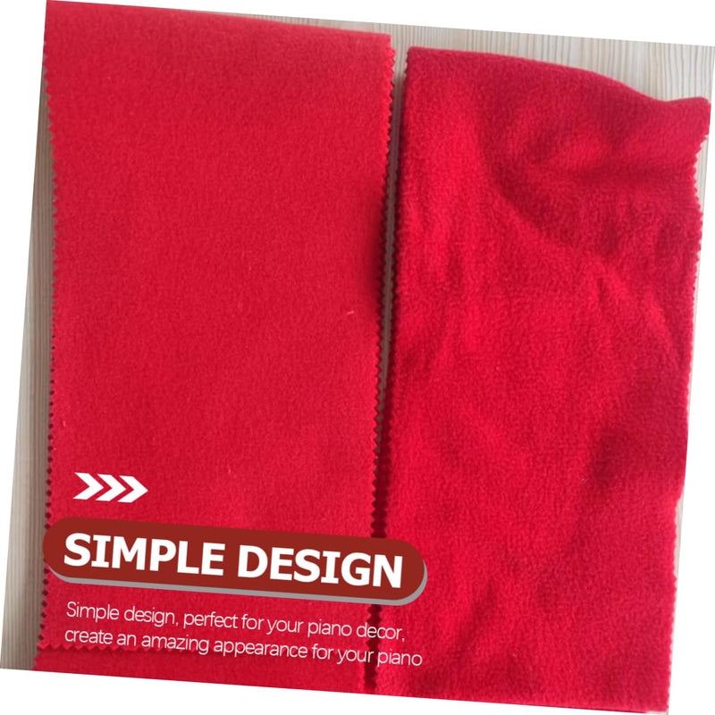 BESPORTBLE 1Set Piano Keyboard Cloth Cleaning Glove for Easy Maintenance Lightweight Breathable for Upright Pianos Musical Instruments