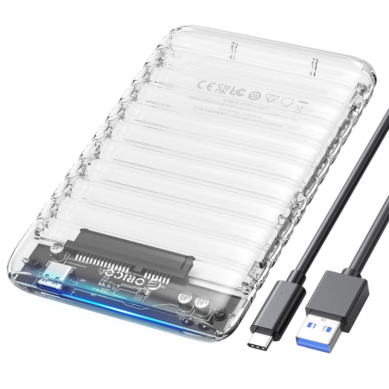 2.5" USB C SATA Hard Dive Enclosure+ 3.5" 2.5" Aluminum Alloy Dual Bay USB C to SATA Hard Drive Dock