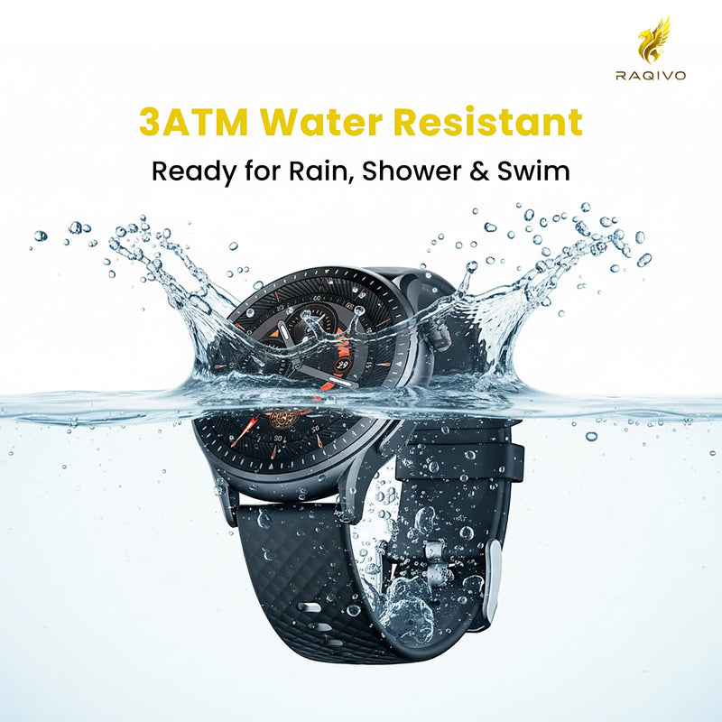 GTR3 Smartwatch for Men Women - 1.43" AMOLED Display, Bluetooth Calling, AI Voice Assistant, Heart Rate Sleep Tracking, 120+ Sports Modes, 10-Day Battery, Gift Box
