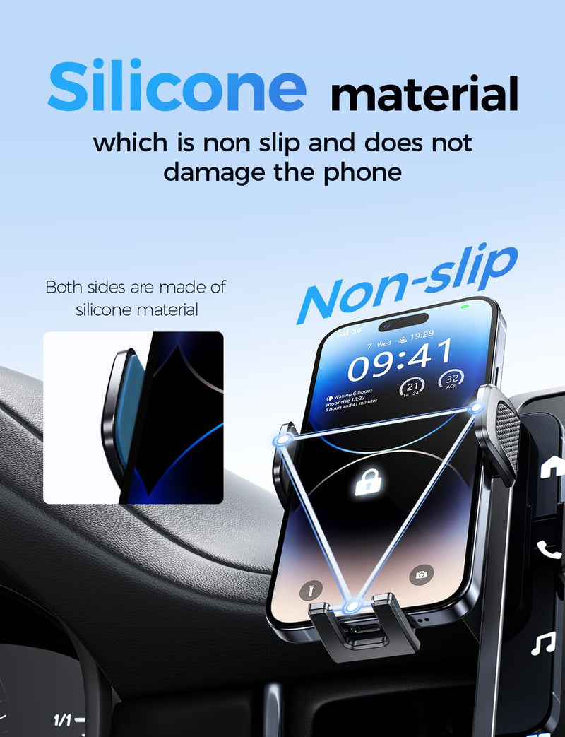 Car Phone Holder for BMW X1X2 2016-2019 Accessories,8.8-inch Screen Fixed Clip,Ultra-Stable Clip with Anti-Shake,360° Rotation Smart Phone Mount