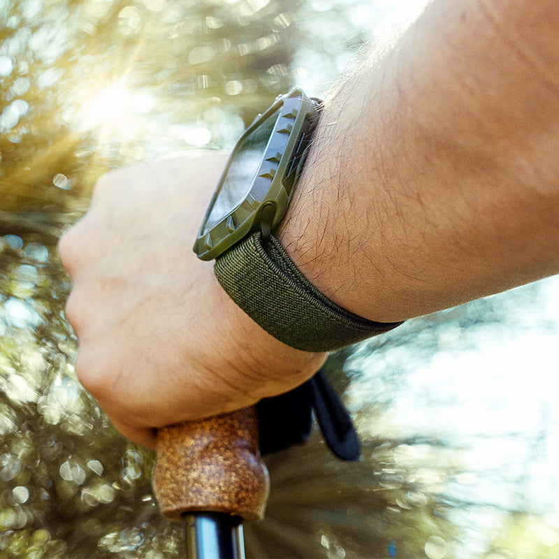 Case-Mate Pelican - Protector Series - Watch Band for Apple Watch Series 1/2/3/4/5-38-40mm - Camo Green (PP043404) 38-40mm