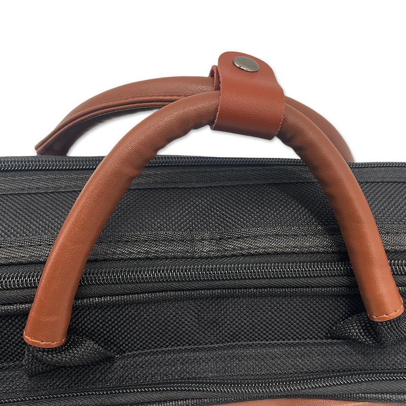 Trumpet Gig Bag, Durable and Lightweight Instrument Case, Oxford Cloth with Comfortable Shoulder Strap and Leather Gripped Handle, Easy to Carry,0.71kg Trumpet Bag