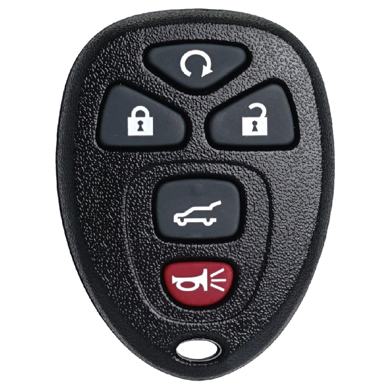 Keyless Entry Remote Control Key Fob Replacement Fits for Chevy Traverse 2007-2016 Tahoe Suburban GMC Acadia Yukon XL Buick Enclave Cadillac Escalade Saturn Outlook OUC60270 OUC60221 15913415