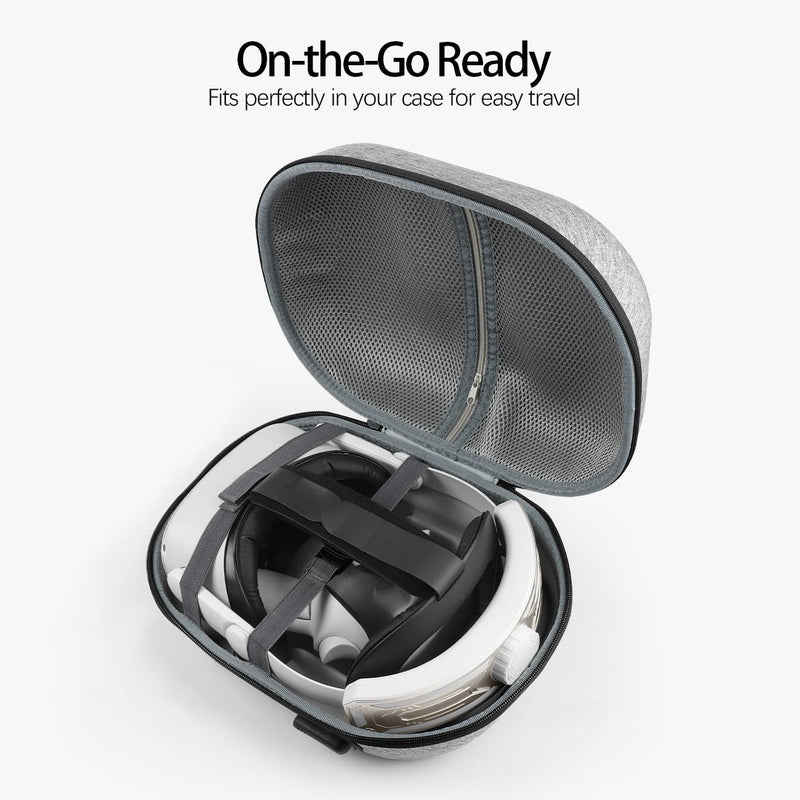 [AUSTRALIA] - Head Strap for Meta Quest 2 VR Headset Elite Strap Adjustable Soft Cushion Headstrap Oculus Quest 2 Replacement for Virtual Reality 