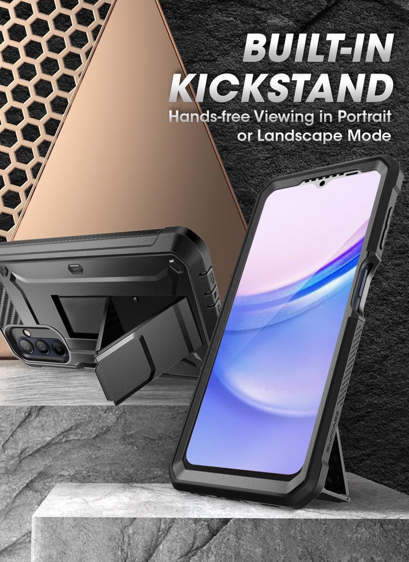 SUPCASE Bundle for Galaxy A15 Case & Galaxy Watch 6/5/4 [44mm] Case with Strap Band