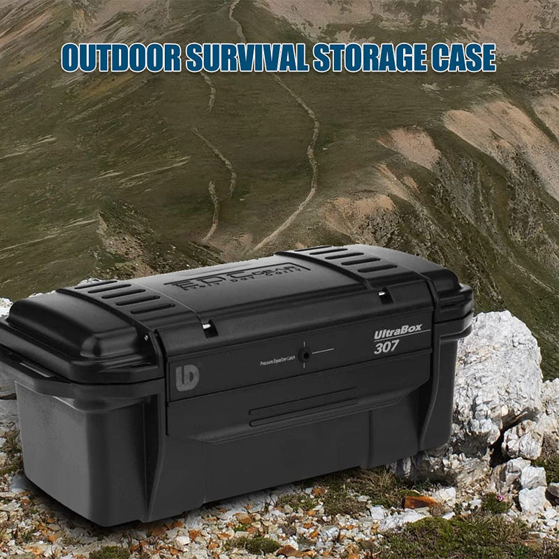Eboxer 3 Sizes Protective Waterproof Case, Outdoor Shockproof Storage Case, with Sponge, for Loading Smartphone Hard Drive, and Other Small Electronic Devices C 7.9x3.9x3.2in