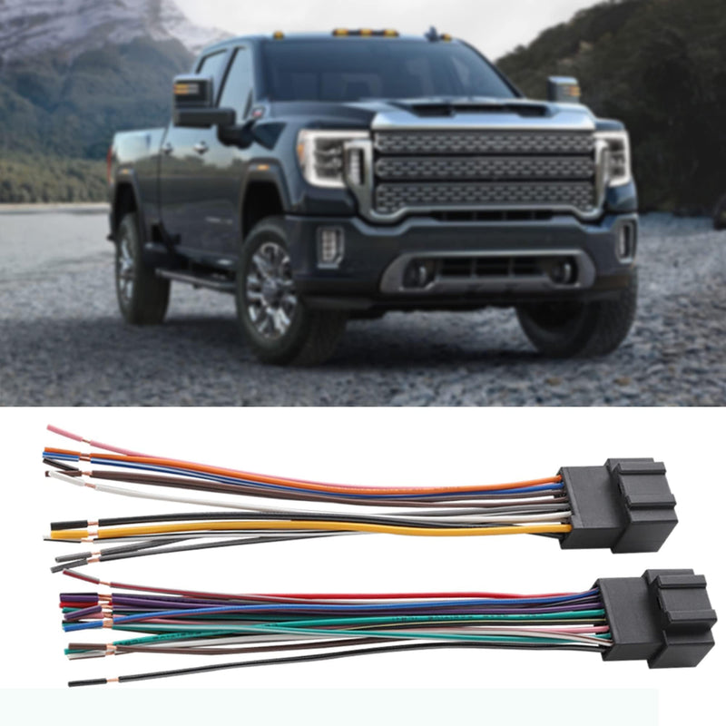 Aftermarket Radio Wiring Adapter for GM Chevy 2007-2015, GMC 2006-2017, Buick 2007-2014 Install Car Stereo Wire Cable Plug Non-Amplified System