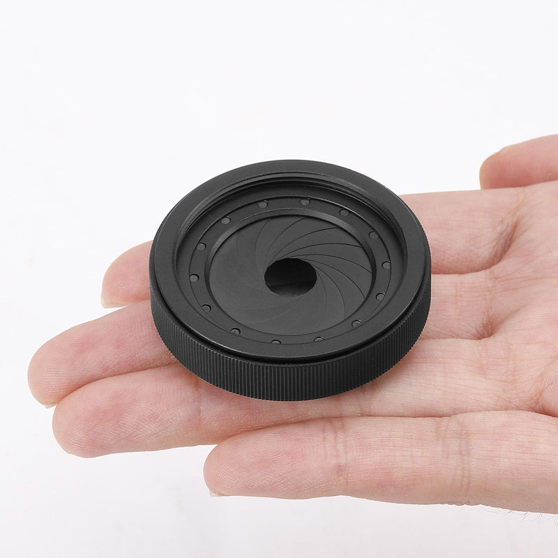 Adjustable Iris Aperture Diaphragm M30 to M37 Iris Aperture Diaphragm Adapter Optical Diaphragm 1.5-26mm Lens Module Adapter Ring Optics PVS-14 PVS 14 Optics (M30/M37*1) M30-M37