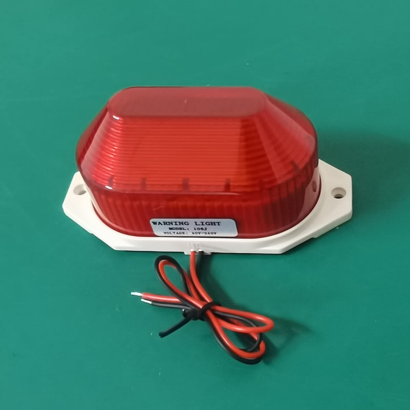 AC110V 120V Strobe Siren Industrial Warning Light and Sound Emergency Panic Alarm can Work with Smart Switch Plug (Not Include)