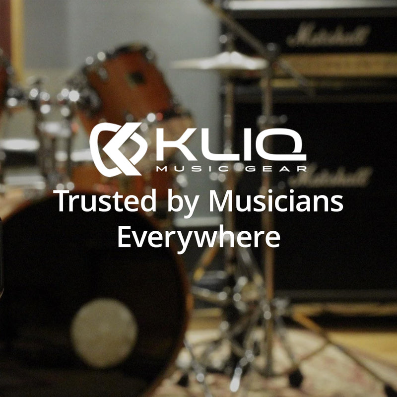 KLIQ MetroPitch - Metronome Tuner for All Instruments - with Guitar, Bass, Violin, Ukulele, and Chromatic Tuning Modes (MetroPitch, Gold)