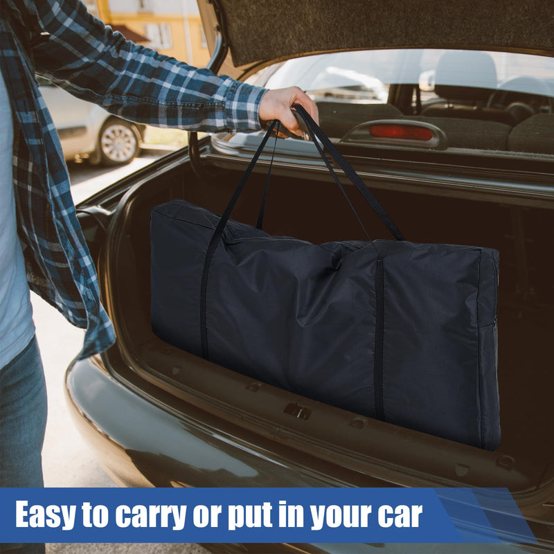 [AUSTRALIA] - DJ Booth Carrying Bag DJ Facade Panel Carry Bag Black DJ Bag Facade Bag Reinforced Replacement, 46.5 x 22 x 4.7'' 