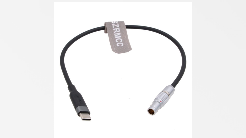 SZRMCC USB C Type-C to Nucleus M 7 Pin Male PD Trigger Power Cable for Tilta Nucleus-M Lens Follow Focus Motor