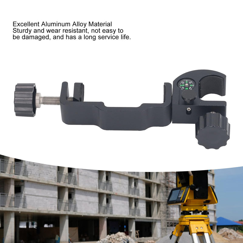 Fockety Universal Data Collector Bracket Fit for Trimble, for TOPCON, for SOKKIA, GPS RTK Surveying, Aluminum Alloy Professional RTK Pole Clamp with Design, Compact and Portable