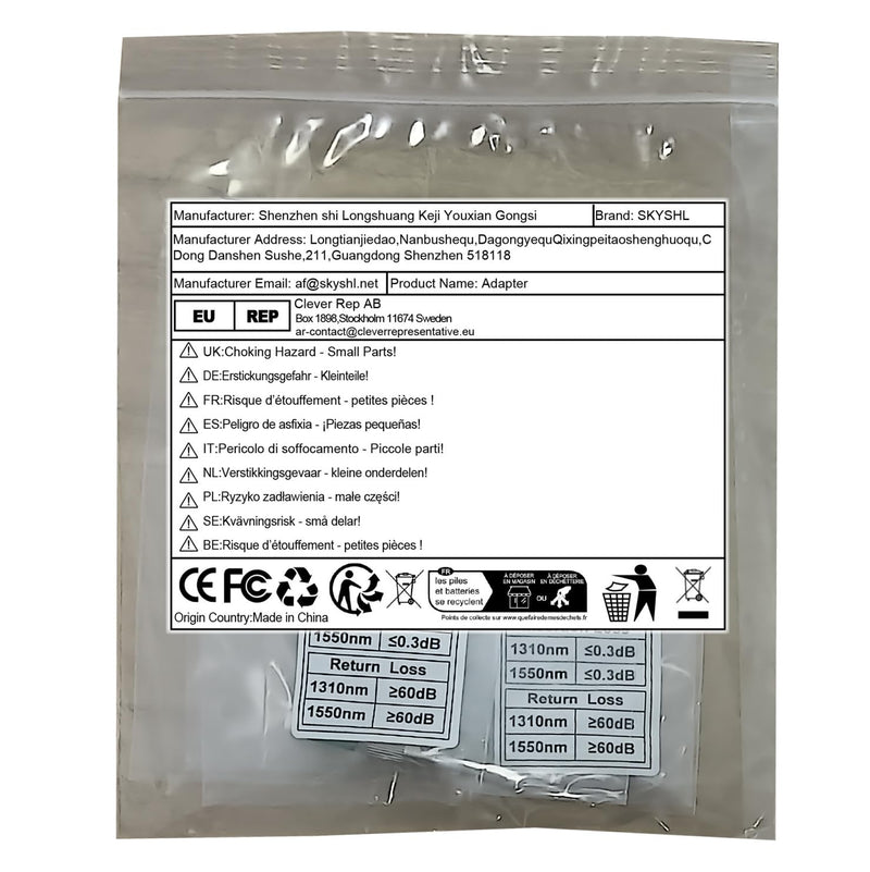 Single Mode 9/125um (2*FC-SC+2*FC-ST+2*FC-LC) Connector FC(Male) UPC to LC SC ST(Female) UPC Adapter Simplex SM Hybrid Optical Fiber Converter for OPM/OLS/OTDR/VFL/Fiber Optical(FUU6) UPC/Male-UPC/Female 2*FC-SC+2*FC-ST+2*FC-LC
