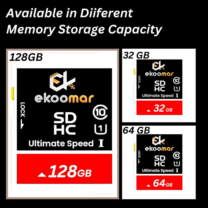 [AUSTRALIA] - Card - Class 10, High-Speed Memory Card with 100MB/s for Digital Camera, Dash Cam, & Video Recording | Durable & Reliable Storage for Memories, Camera Card 64GB (Pack of 1) 64GB (Pack of 1) 