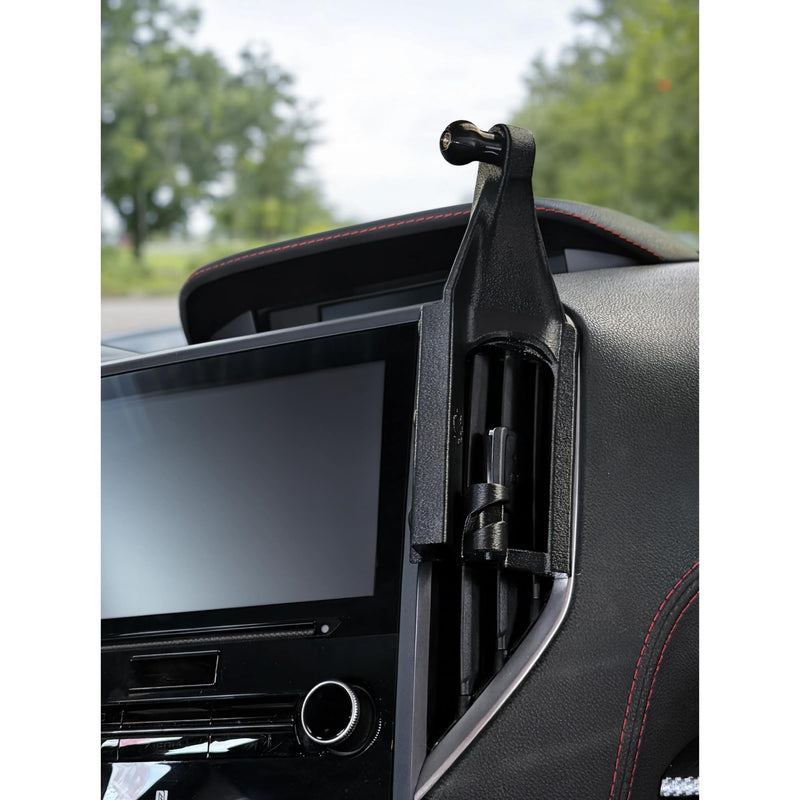 Exact-Fit Phone Mount for Subaru Crosstrek (2018-2023), Forester (2019-2024) & Impreza (2017-2023) - Custom Dashboard Cell Phone Holder, No-Drill Air Vent Surround Bracket, Anti-Wobble