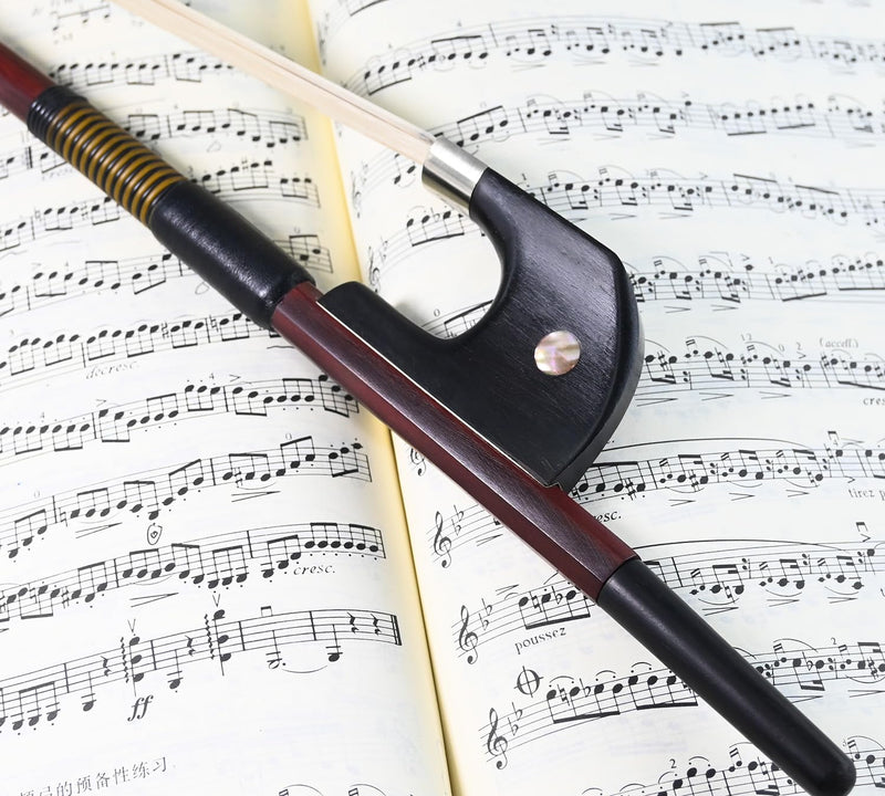 Full Size New German Double Bass Bow Pernambuco Performance for Advanced Level! Art No.310BG 4/4 White