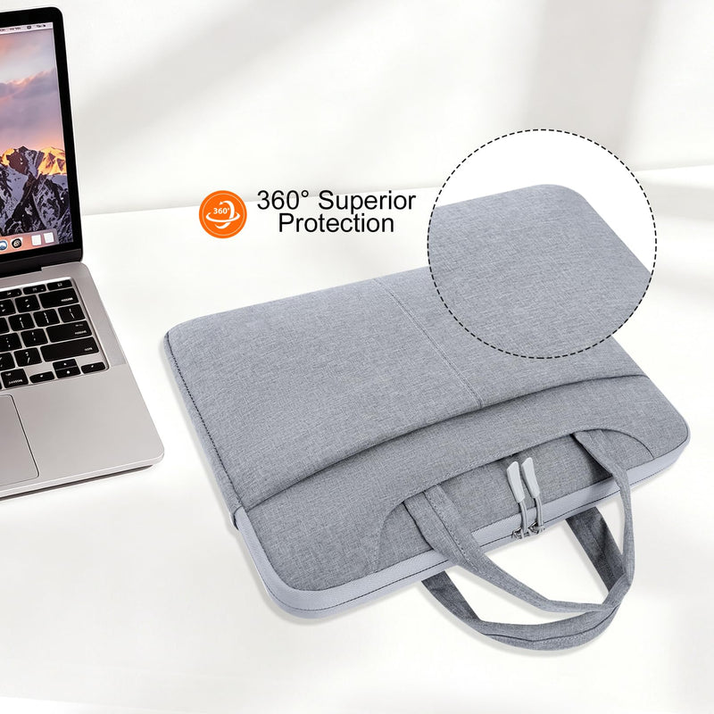 Laptop Bag Shockproof Protective Laptop Case Lightweight Computer Sleeve | Laptop Carrying Case with Front Pocket 12in 13.3in 14in 15in 15.6in 16.1in Computer Bag Waterproof for Men Women Pink 1