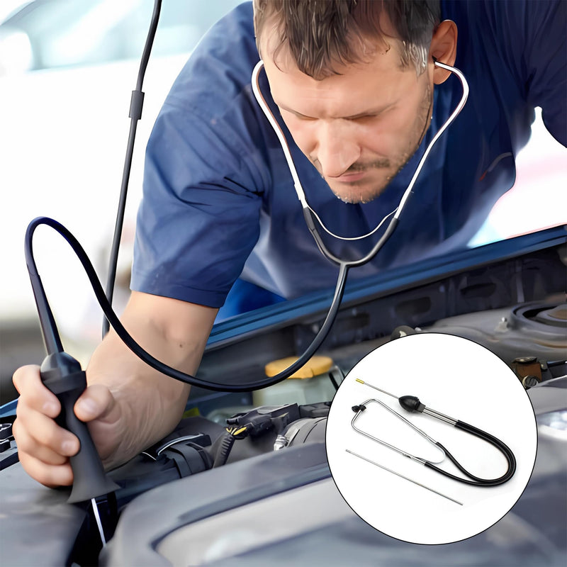 Xiciki Car Engine Stethoscopes, Car Tool, Special Tool Car, Machine Diagnostic Tester Tool, Car Mechanic Stethoscope, Car Engine Tester, Cylinder Diagnostic Tool