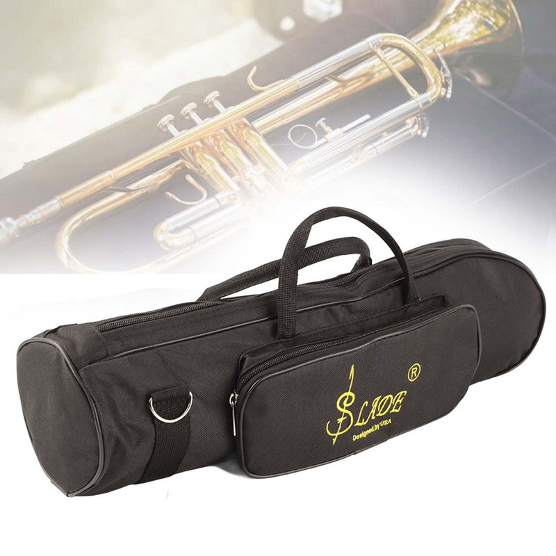 Trumpet Gig Bag Case,Double Zipper Design Trumpets Bag,Portable Double Zipper Trumpet Case with Strap for Trumpets Set