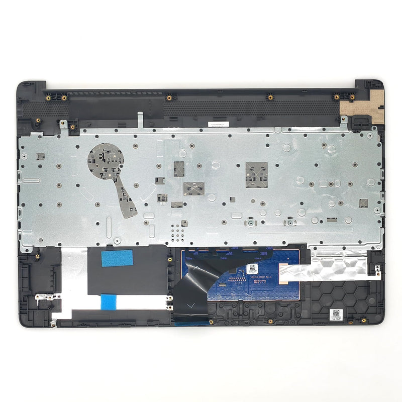 Replacement for HP 15-DW 250 255 256 G8 G9 Laptop Upper Case Palmrest with US Layout Non-Backlit Keyboard Assembly M31099-001 Black | Upper Case Top Cover Replacement,Non-Backlit Keyboard,US Layout,Black,P/N M31099-001/AP2H8000E60