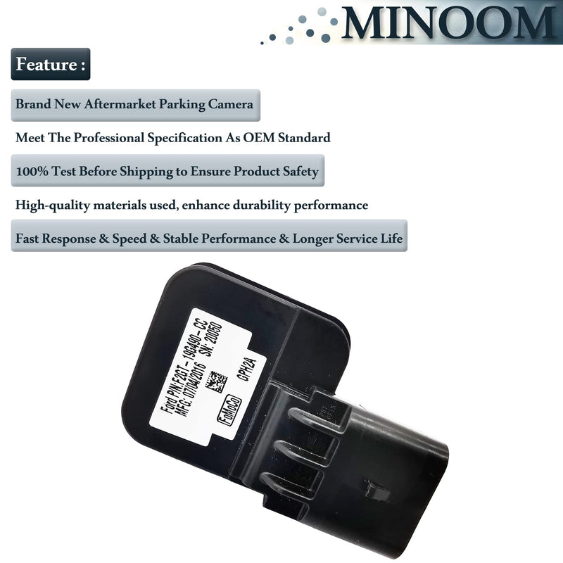 F2GT-19G490-CC Rear View Backup Parking Camera Replacement for F-ord Explorer 2016-2019 Part No.#F2GT 19G490 CC