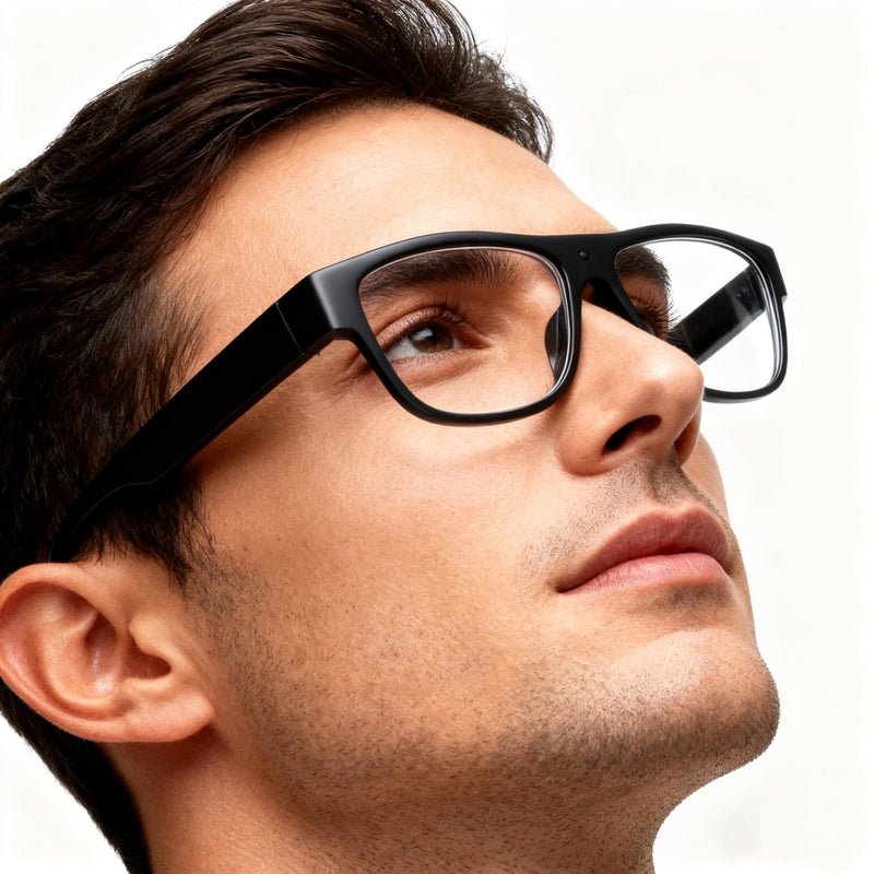 1080P Camera Glasses with 32GB Storage, No Bluetooth, No App, No AI | HD Video Recording Glasses for Outdoor Sports, Cycling, and Travel