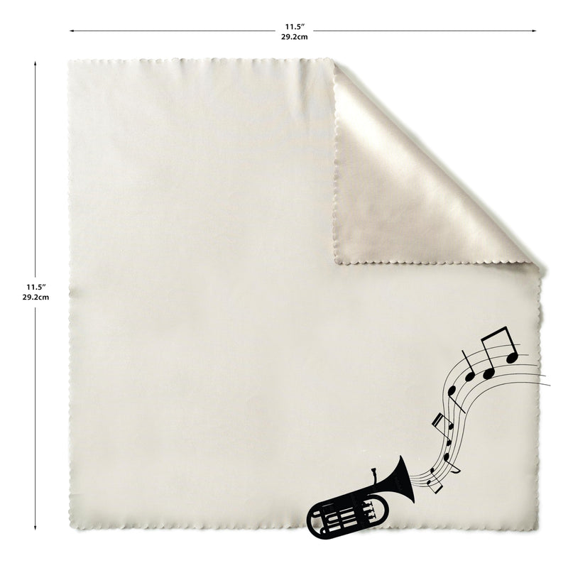 Sherfire Euphonium/Baritone Support Hand Straps - 2 Pack, Adjustable, Ergonomic Design - Includes Microfiber Cleaning Cloth