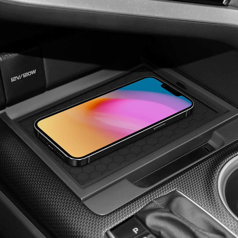 Silicone Non-Slip Center Console Liner Organizer Mats Pad for Toyota Camry 2018 2019 2020 2021 2022 2023 2024 Interior Trim Accessories