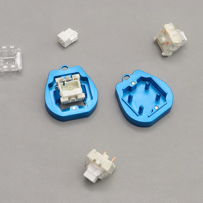 Switch Opener Blue Lucky Cat Gold Aluminum for Kailh Gateron Cherry MX Switches Mechanical Keyboard Custom Opening Tool with Metal Magnet