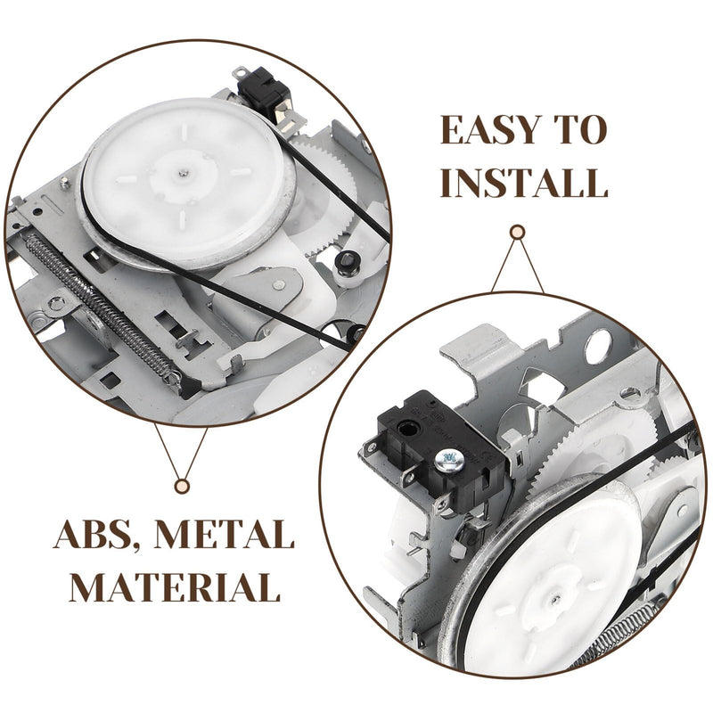 [AUSTRALIA] - Cassette Tape Recorder Movement Replacement Mechanism Core for Portable Tape Machines Repeaters DIY Repair .92X3.15X1.38 Inches Metal Durable 