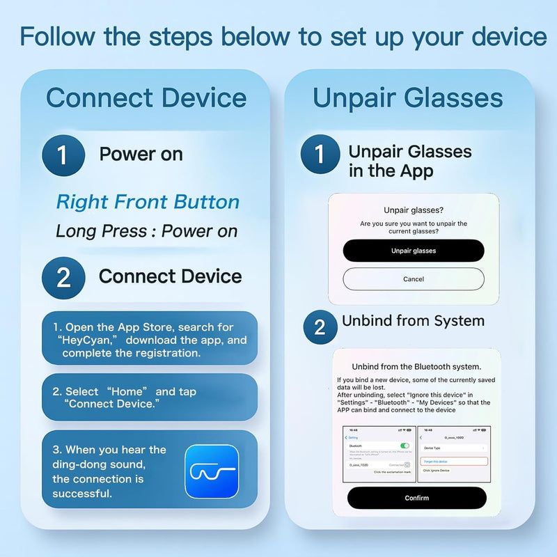 AI Smart Glasses with Camera, 8MP 4K/1080P Video Recording Glasses, Real-Time Translation, AI Voice Assistant & Object Recognition, Open-Ear Audio, Photochromic UV400 Lenses for Travel & Business