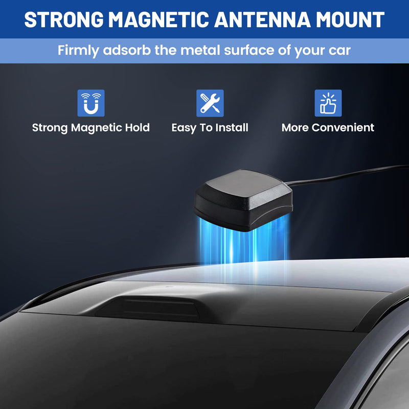 [AUSTRALIA] - Anina 23FT Sirius XM Radio Antenna with Magnetic Compatible with All Sirius and XM Satellite Radio Receiver, GPS Antenna 