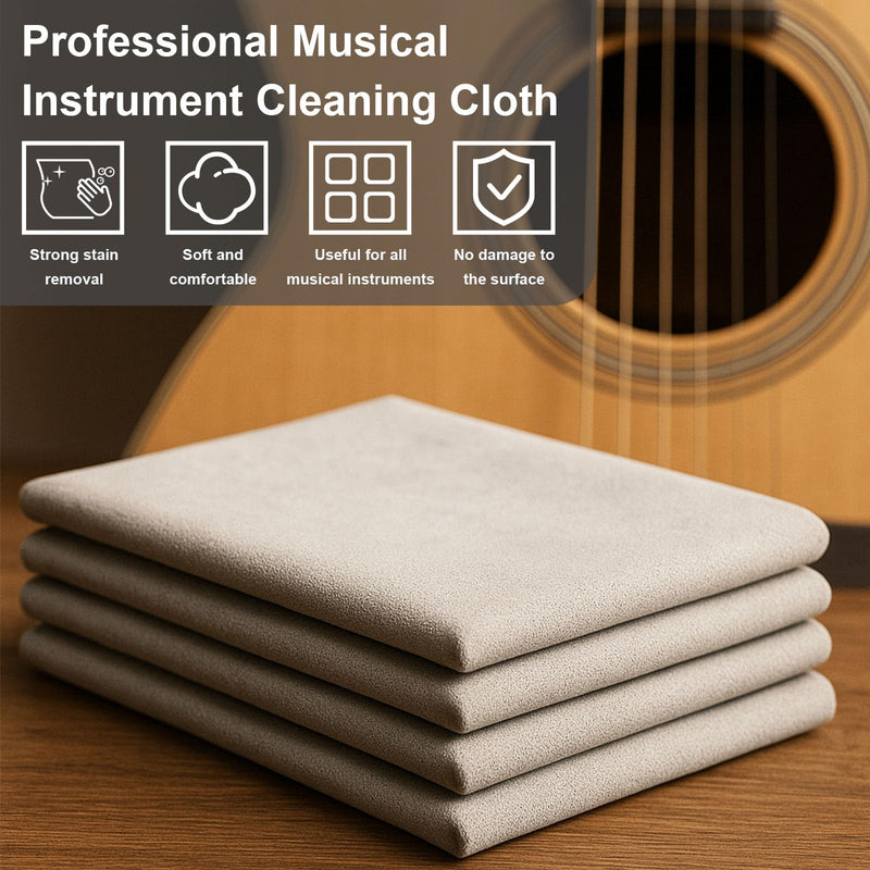 9Pcs Guitar Cleaning Kit, Guitar Maintenance Kit Includes Fret Polish, Cleaning Solution, Fretboard Lemon Oil, String Cleaning & Polish, String Cleaner, String Tuner, Masking Tape, 2 Cloth