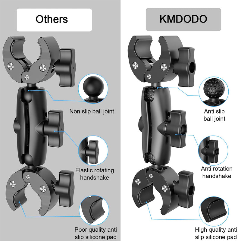 [AUSTRALIA] - Double Clamp Camera Mount - Universal Bracket for Golf Carts, Umbrella Clamp, Desktop, Strollers, Wagons, Photo Studio, and More, Magic Arm Double Ball Head Adapter 