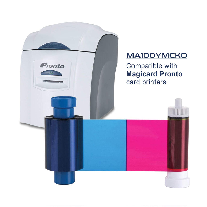 Magicard MA100YMCKO Pronto Color Ribbon - 100 Prints
