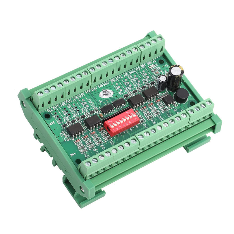 Hilitand 10MHz 8 Channel NPN/PNP to NPN 5V/24V Rectangular Signal Conversion Level Converter Module