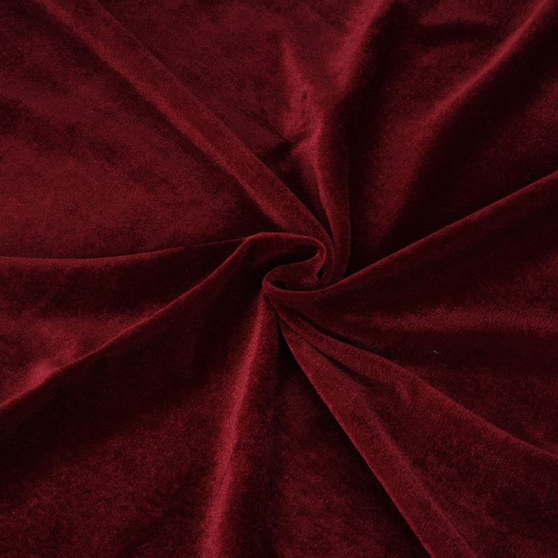 Oumefar 200 x 150cm Piano Cover, Upright Piano Covers with Tassels Edge, Protective Cover Pleuche Cloth Accessory (Red) Red