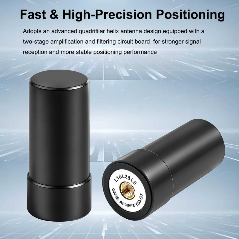 [AUSTRALIA] - RTK GNSS Active Antenna High Precision Helix Positioning GPS GLONASS Beidou BDS Galileo Four-Star Multi-Frequency Antenna, Slinkdsco 