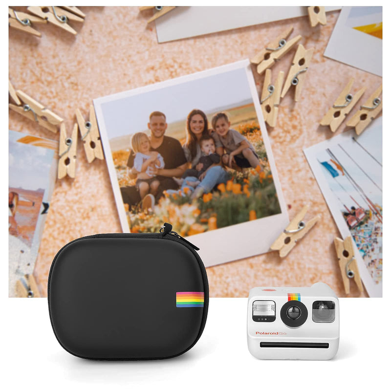 Yinke Case for Instant Camera, Hard Organizer Portable Carry Travel Cover Storage Bag Black