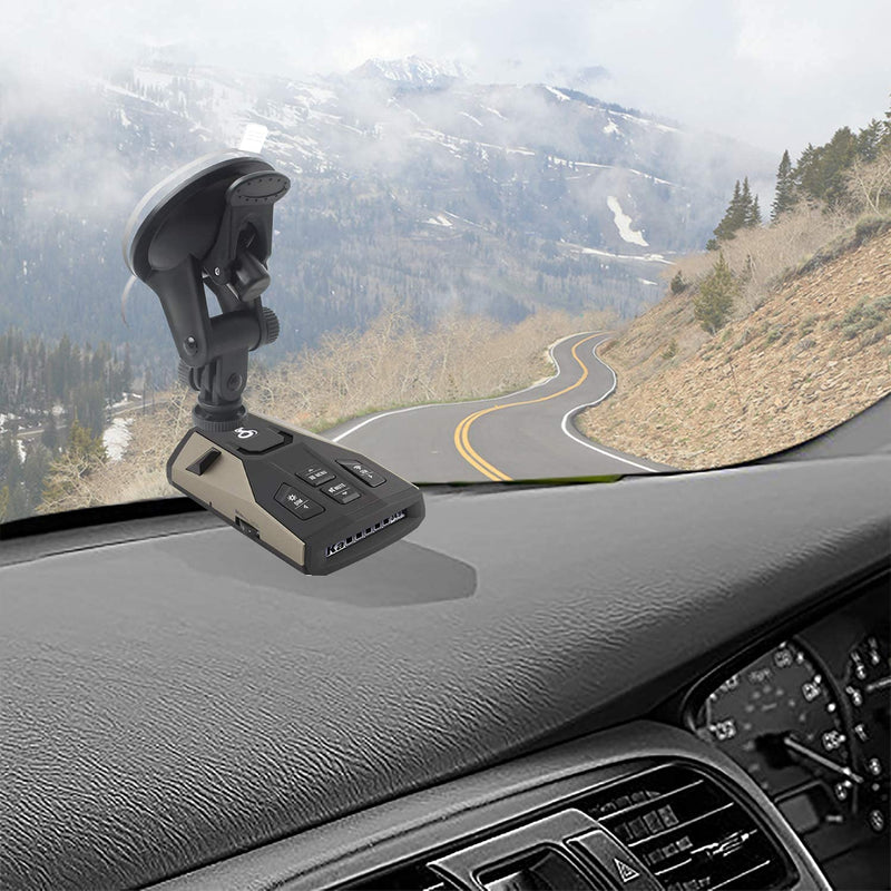 Suction Radar Detector Mount, Windshield & Dashboard Radar Holder Compatible with Cobra Radar Detectors Cobra RAD 450, 8-Band, ESD-6100, ESD-7000, XRS-9300, PRO-9780 and All Recent Models