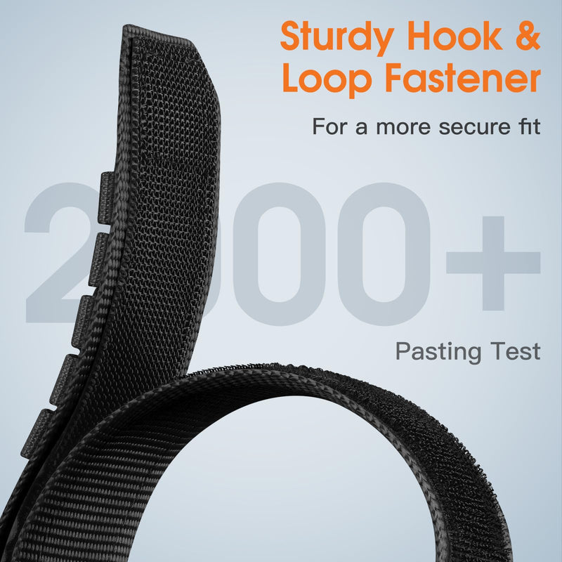 Bandletic Nylon Band and FKM Strap Compatible with Apple Watch