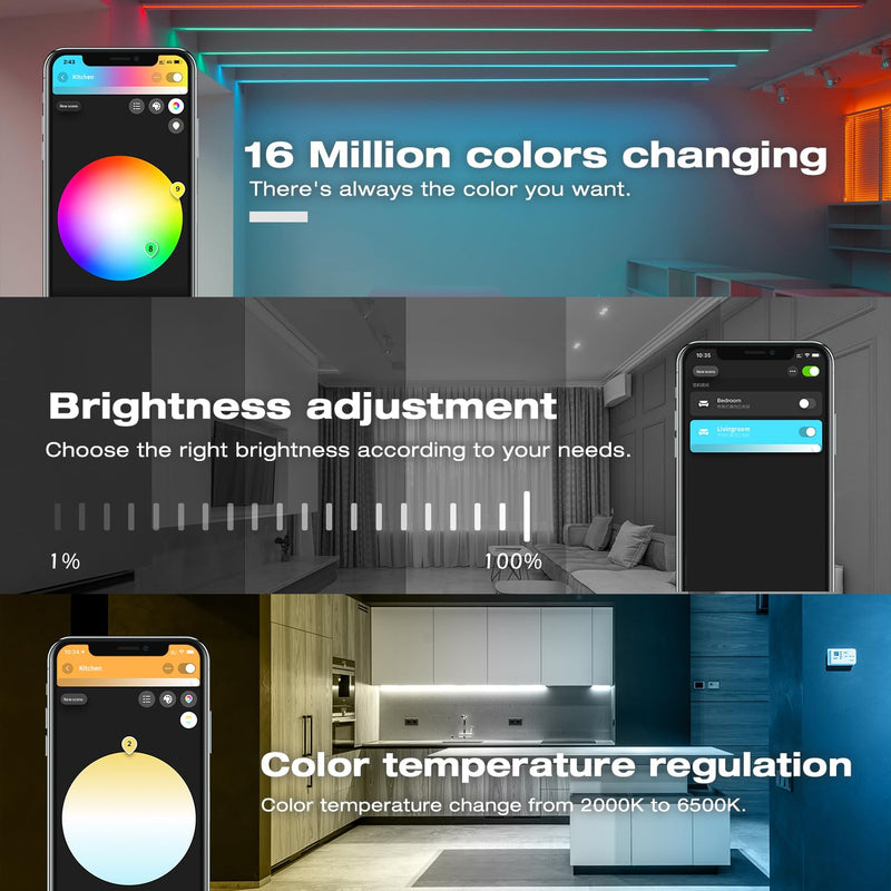 GLEDOPTO ZigBee 3.0 DC5-24V Mini 5 in 1 RGBCCT RGBW RGB CCT Dimmer LED Strip Light Control 6A Max for PWM Dimming LED Strip Compatible with Homey Conbee Tuya Smart Life App Control (Hub Required)