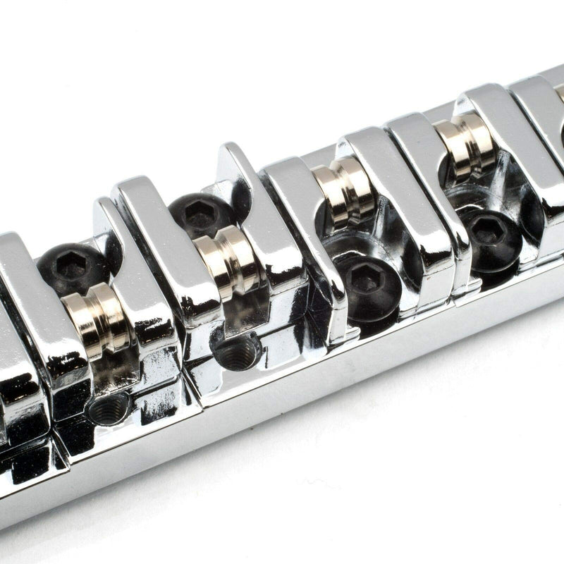 [AUSTRALIA] - Locking Roller Bridge for Epiphone Les Paul Guitar- Chrome 