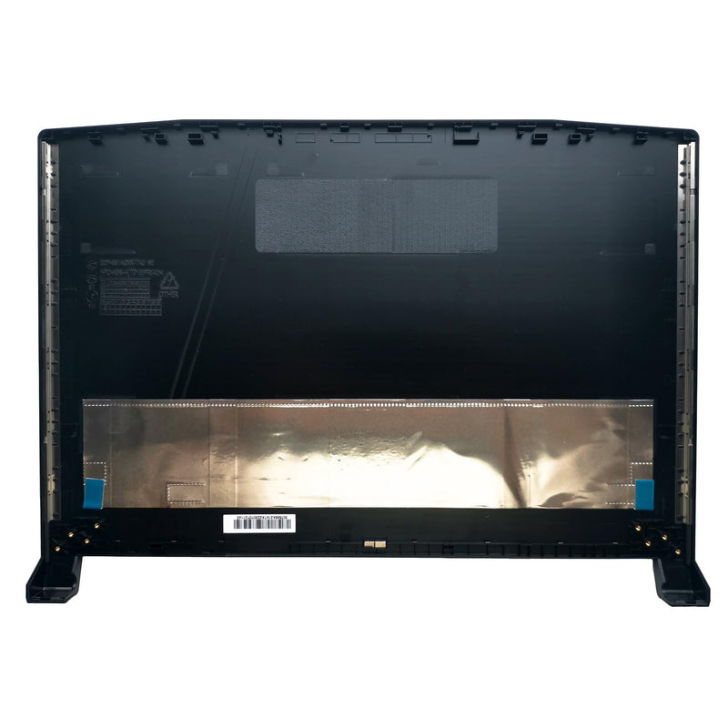 New Replacement Laptop LCD Cover Back Rear with Hinges and Front Bezel Frame for MSI Katana GF66 11UE 11UG MS-1581 MS-1582 11UC 11UD 11SC 307581A222 9S7-158212 9S7-158112 Black